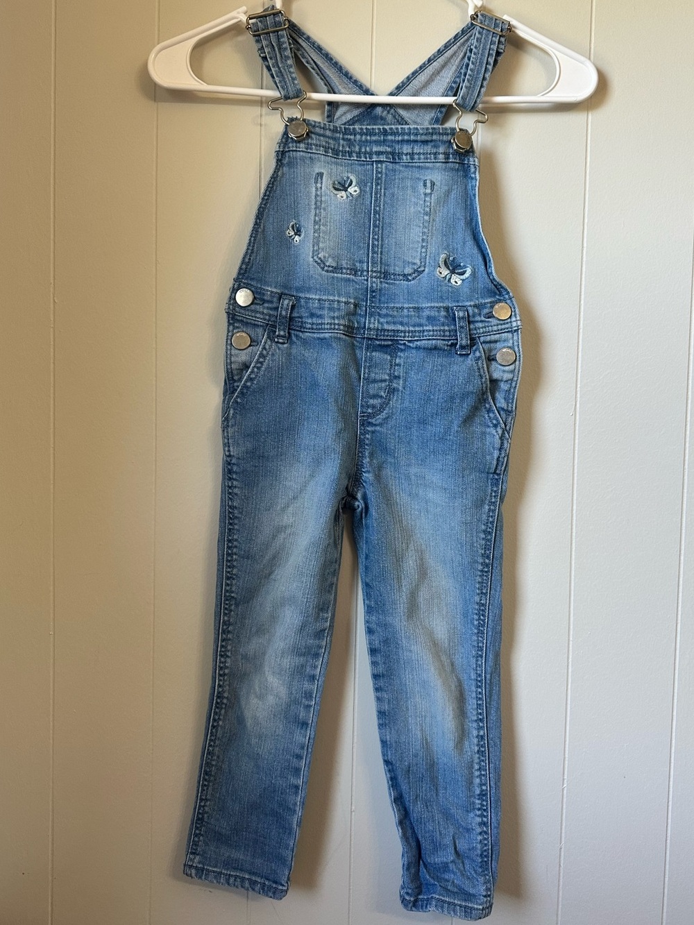 Toddler Girl’s Baby Gap Denim Overalls